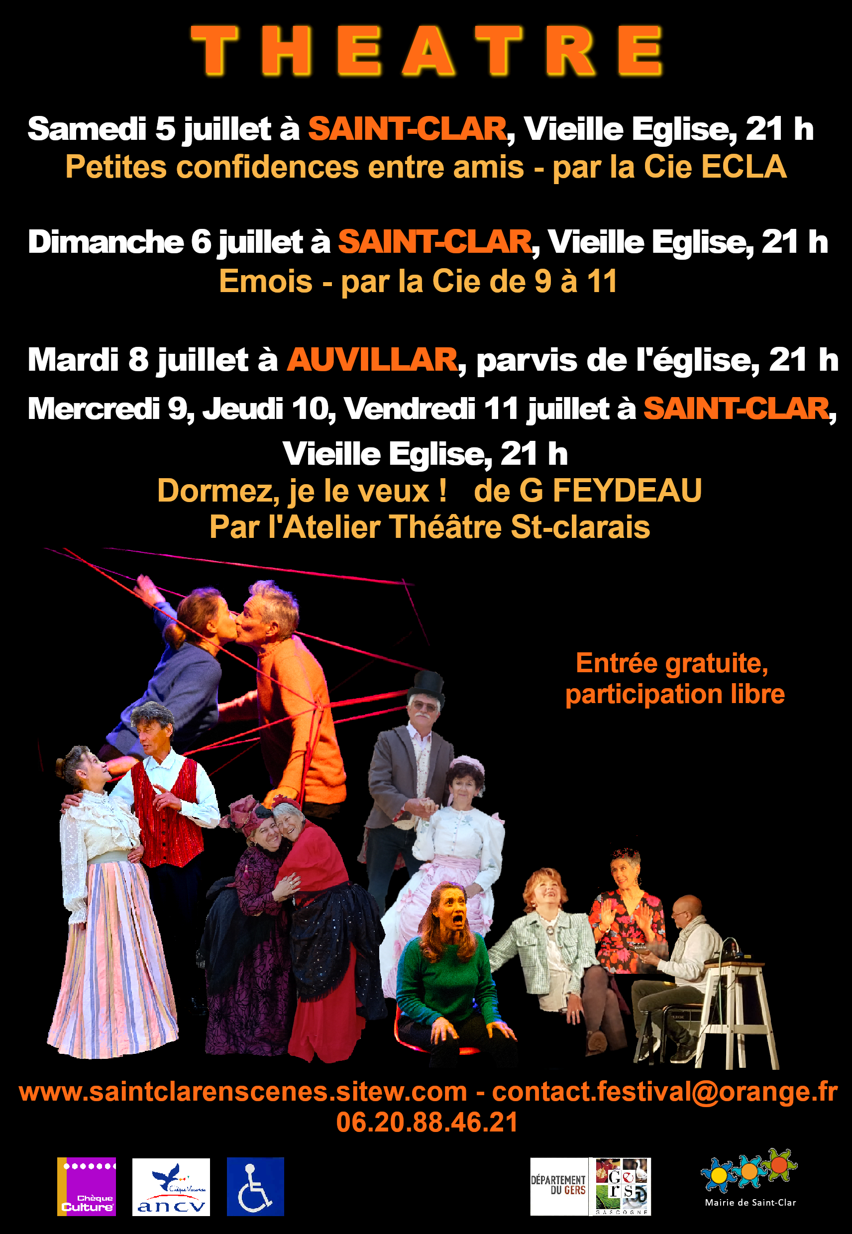 UN SUCCES MERITE A ST CLAR LE 5 JUILLET UN SUCCES MERITE A ST CLAR LE 5 JUILLET