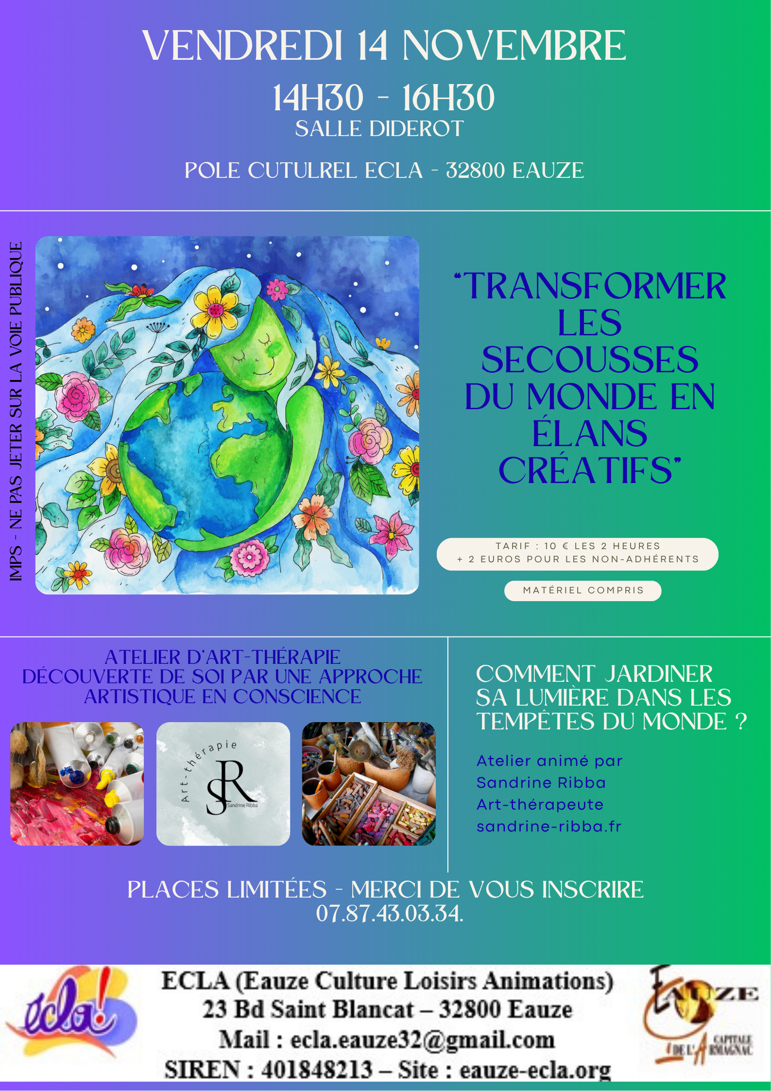 Atelier ECLA 14 Novembre 25 Atelier ECLA 14 Novembre 25