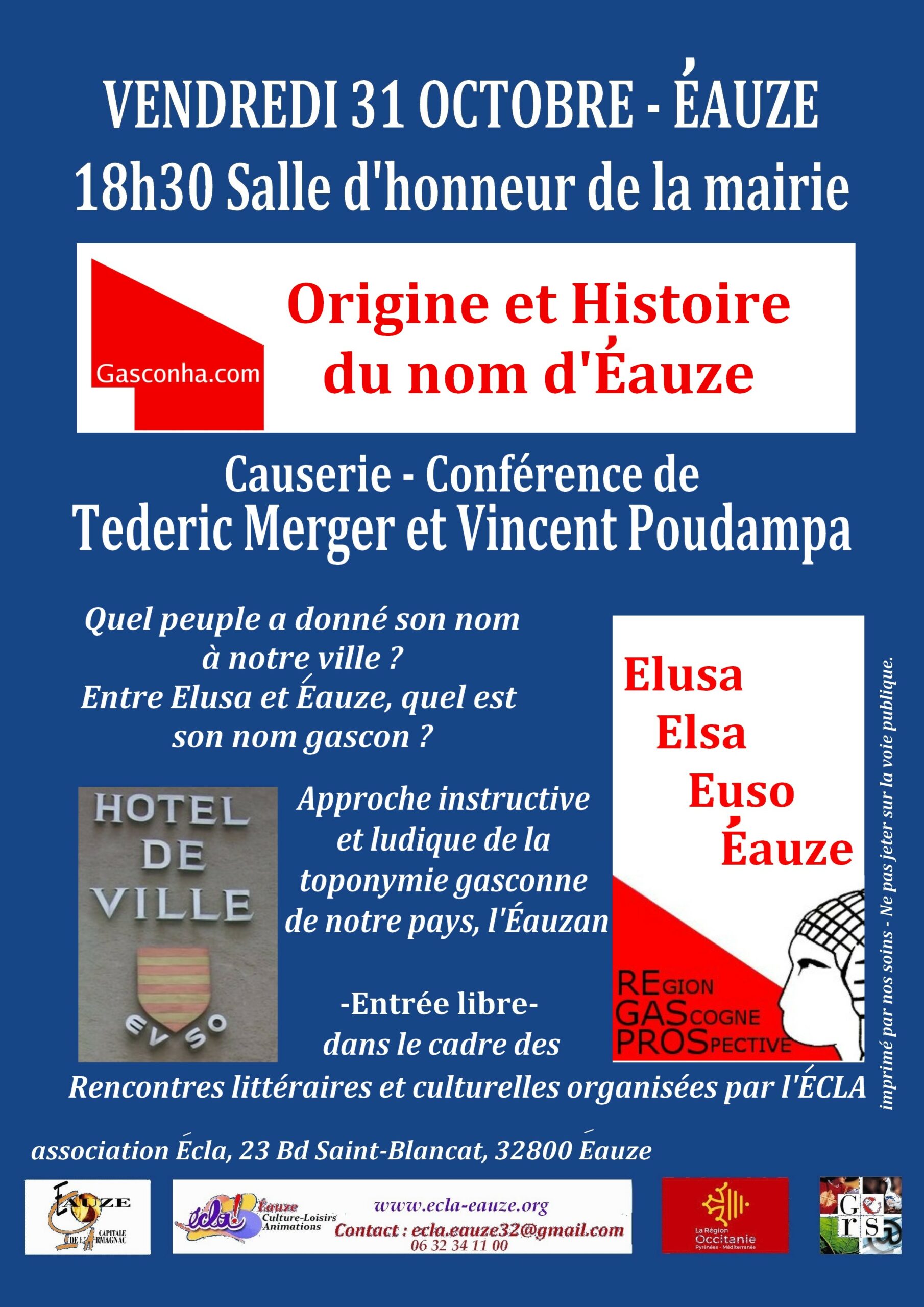 CONFERENCE NOM D EAUZE 31 10 25