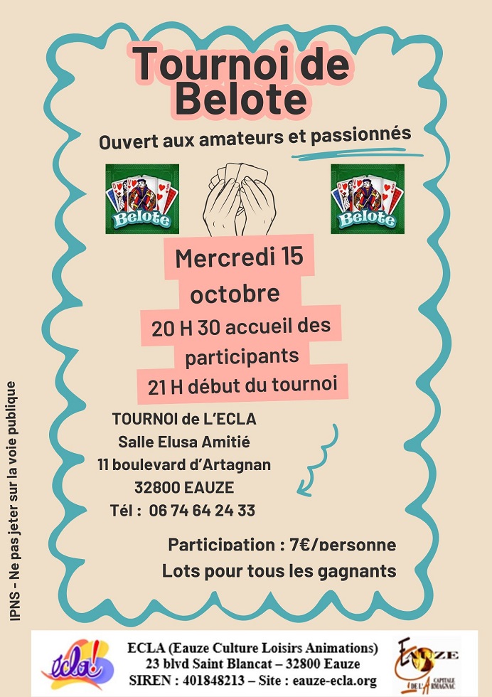 FLYER BELOTE