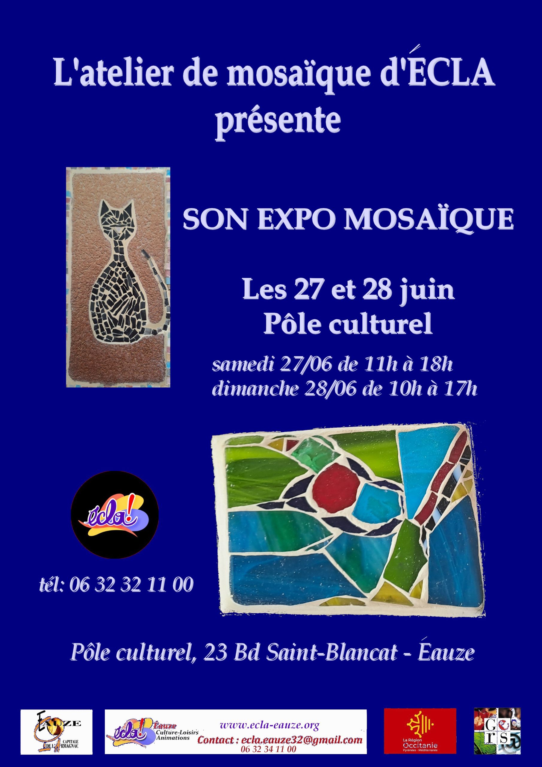 expo mosaïque red